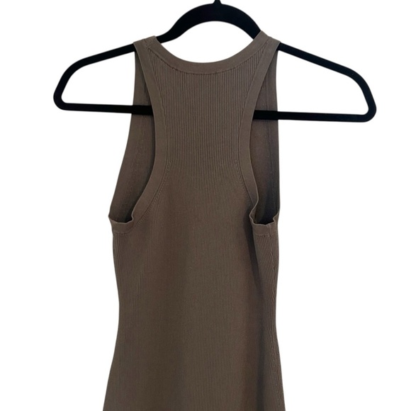 Aritzia Babaton Piper Dress- Olive Leaf Green- Size Small - Picture 7 of 11